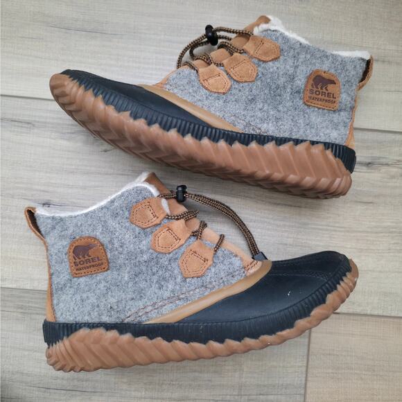 Sorel Out N About Plus Boots Waterproof Duck Boots Women Sz 6 NY1954-052 - Picture 13 of 13